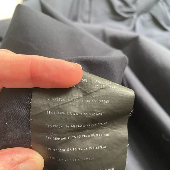 Prada Navy Sleeveless Ruffle Dress IT 42 NWOT - Picture 6 of 7